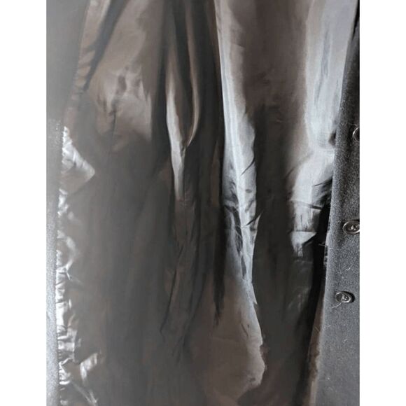 GAP Womens Black Wool Overcoat Size SP - Picture 4 of 4